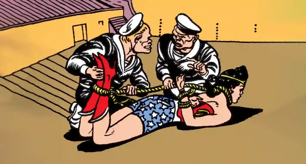 wonder woman bondage