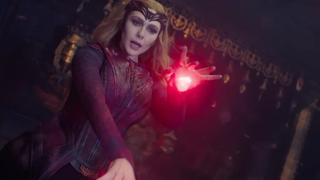 doctor strange en el multiverso de la locura scarlet witch