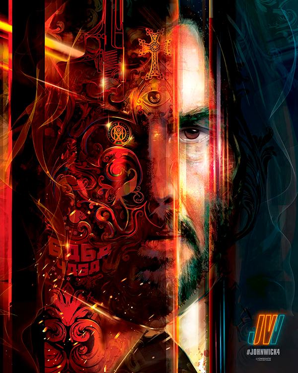 poster John Wick 4 orlando arocena