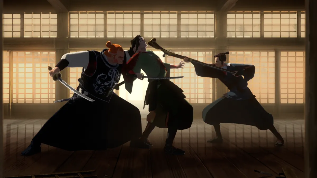 samurai de ojos azules