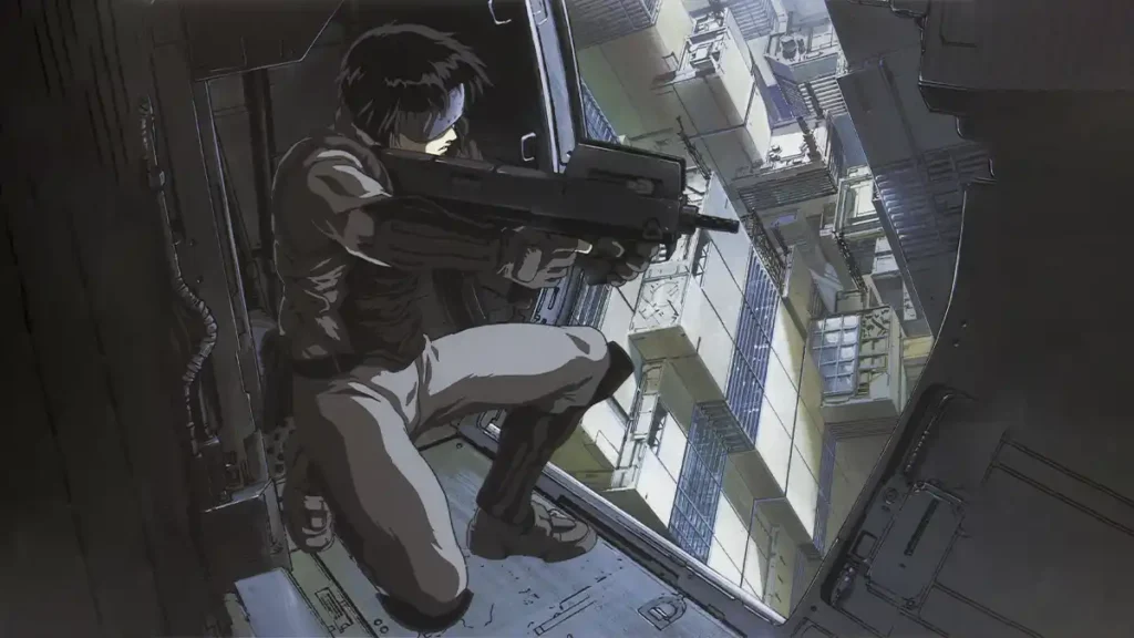cyberpunk ghost in the shell