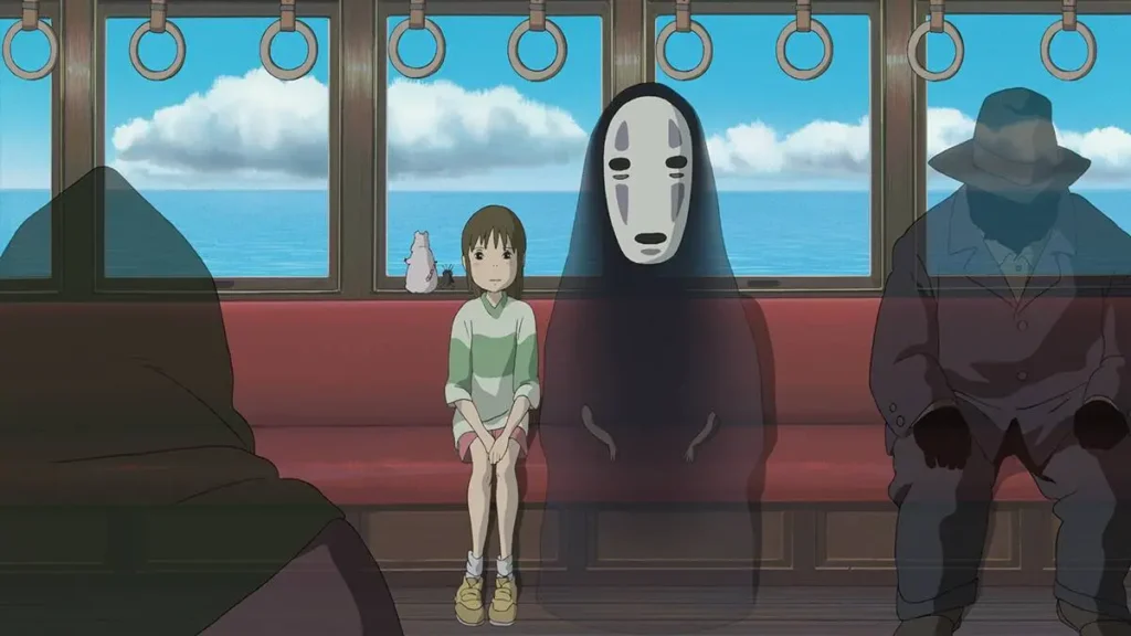 El viaje de chihiro tren