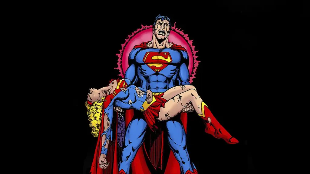 muerte de supergirl
