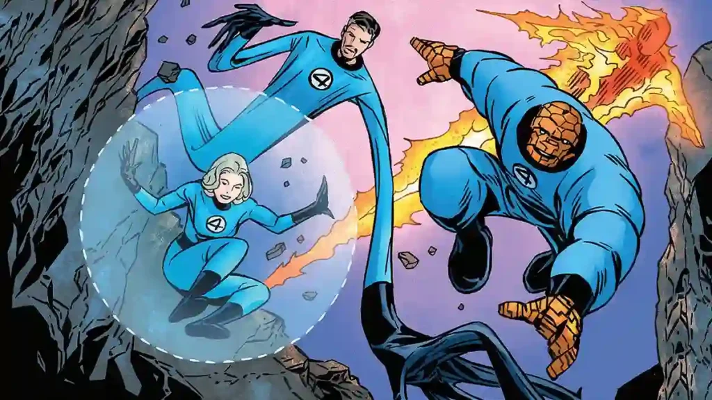 los 4 fantasticos primeros pasos comic