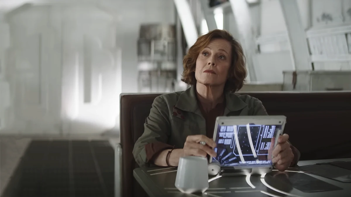 the mandalorian and grogu sigourney weaver