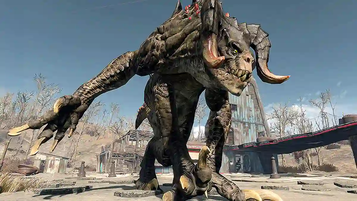 fallout juego monstruo