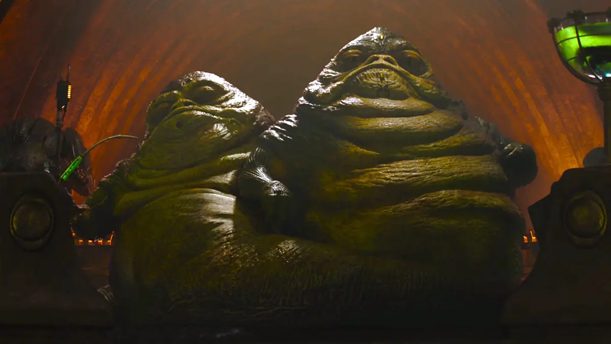the mandalorian and grogu gemelos hutt